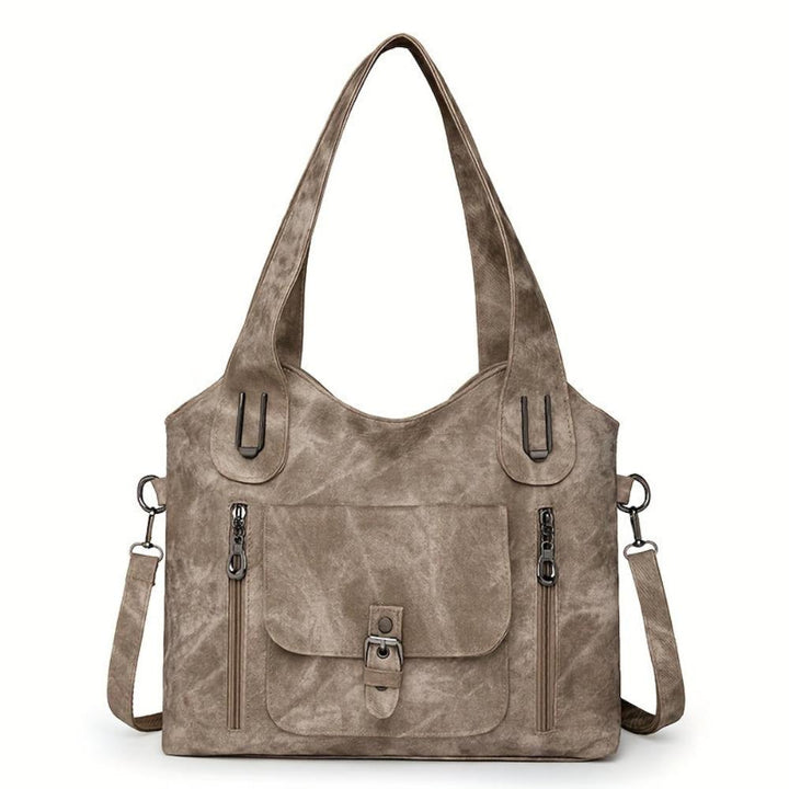 Sac à Épaule Femme en Cuir Vintage — Elise | Charme Rétro