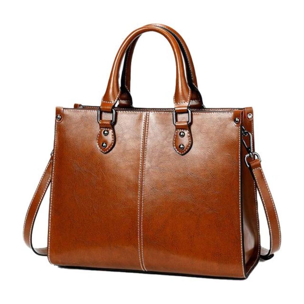 Sac Cabas Femme en Cuir — Tote Élégant Classique & Fonctionnel