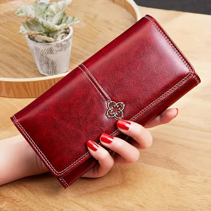 Portefeuille Femme en Cuir Bifold — Eva | Tendance