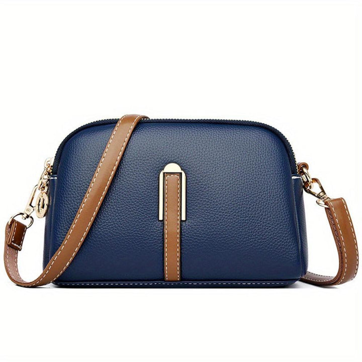 Sac Bandoulière Femme en Cuir Texturé — Mila | Relief Litchi