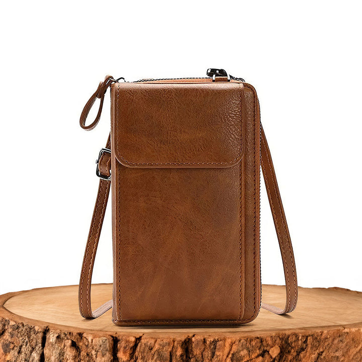 Petit Sac à Main Bandoulière Femme en Cuir — Nicole | Compact Chic