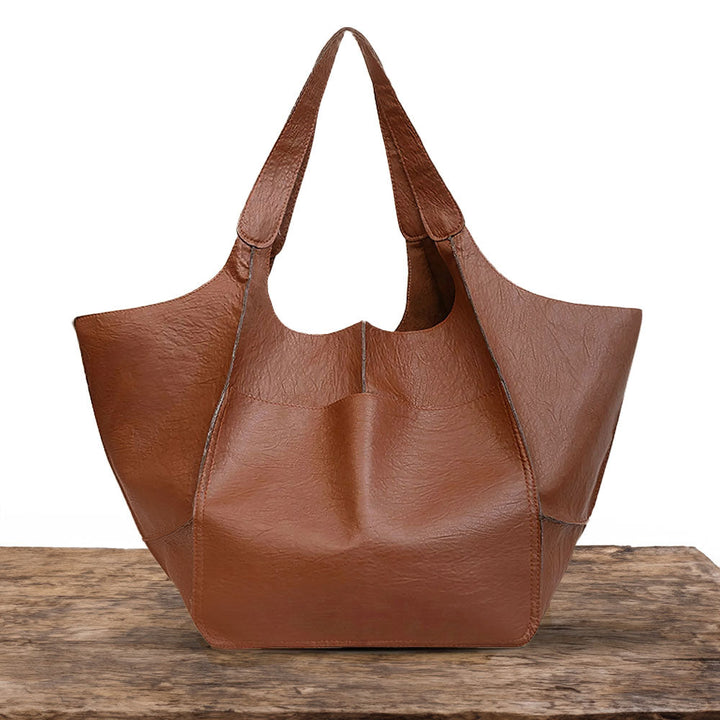 Sac Cabas Femme en Cuir Vintage — Laura | Attrait Intemporel