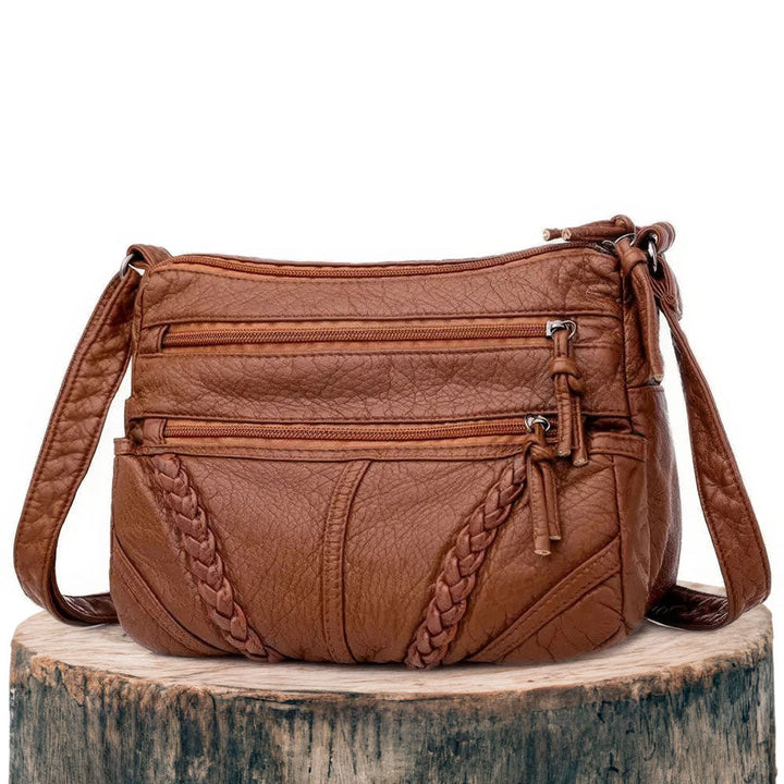 Sac Bandoulière Femme en Cuir — Sophia | Harmonie Classique