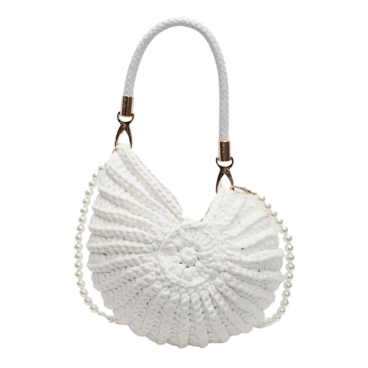 Sac Pochette Femme au Crochet Coquillage — Aphrodite | Plage Bohème