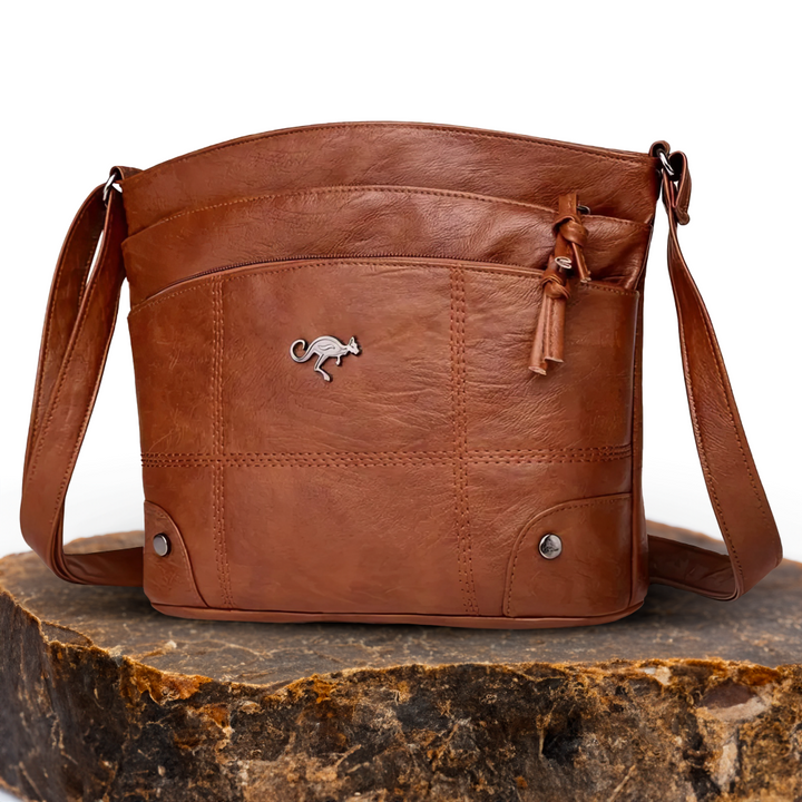 Sac Bandoulière Femme en Cuir — Alina | Design Signature