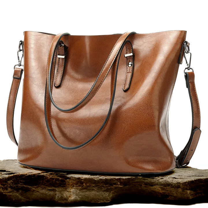 Sac à Épaule Femme en Cuir Vintage — Nicole | Élégance Intemporelle