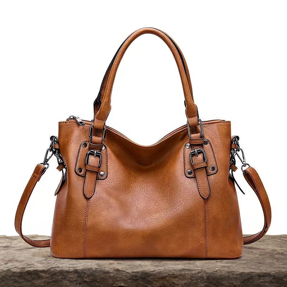 Sac à Bandoulière Femme en Cuir Chic — Sienna | Attrait Élégant