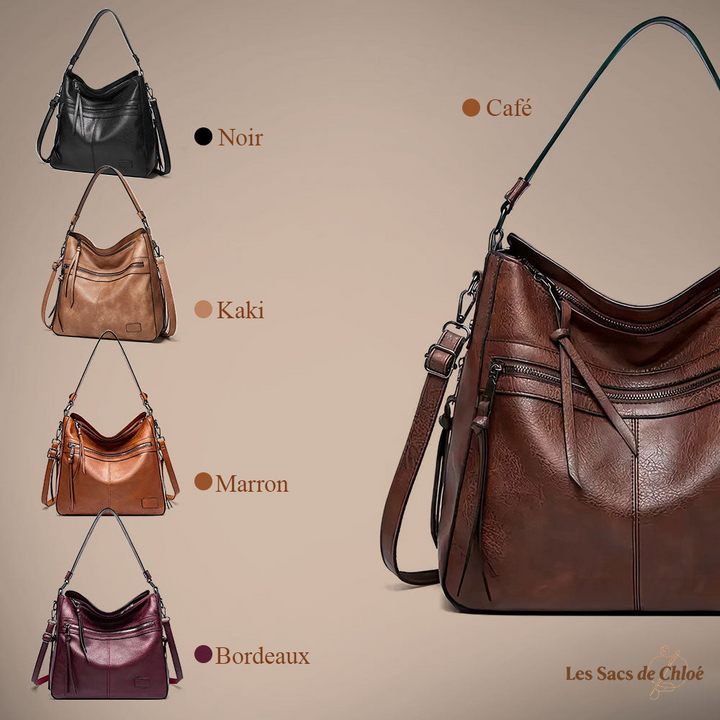 Sac à Épaule Femme en Cuir Luxe — Magda | Style Exquis