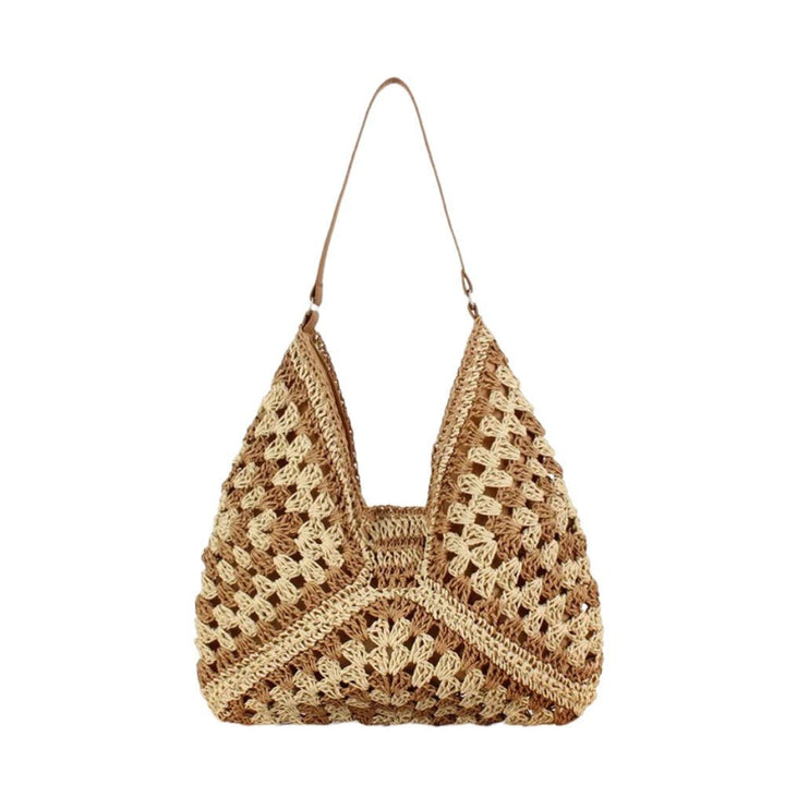 Sac à Épaule Femme en Paille — Yuna | Sac Plage Tendance