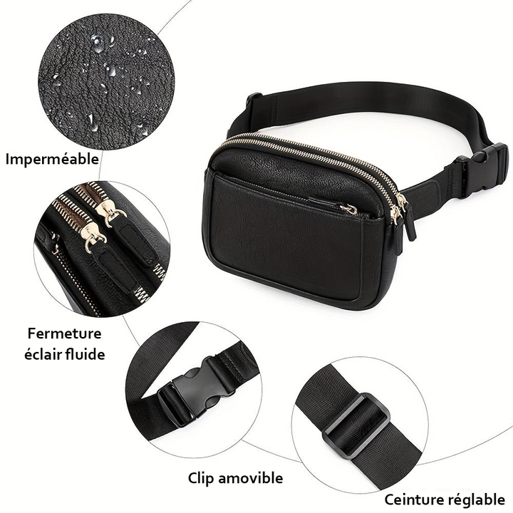 Sac Bandoulière Femme en Cuir Sport — Aspen | Style Actif