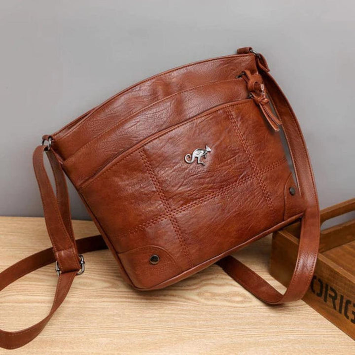 Sac Bandoulière Femme en Cuir — Alina | Design Signature