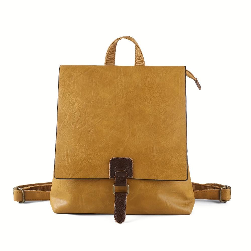 Sac à Dos Femme en Cuir Rétro Multifonctionnel — Harper | Polyvalence