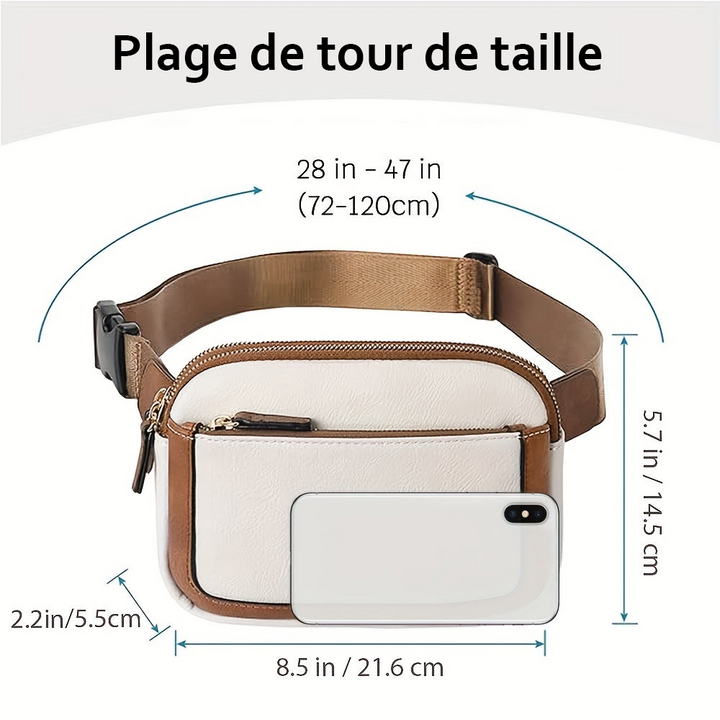Sac Bandoulière Femme en Cuir Sport — Aspen | Style Actif