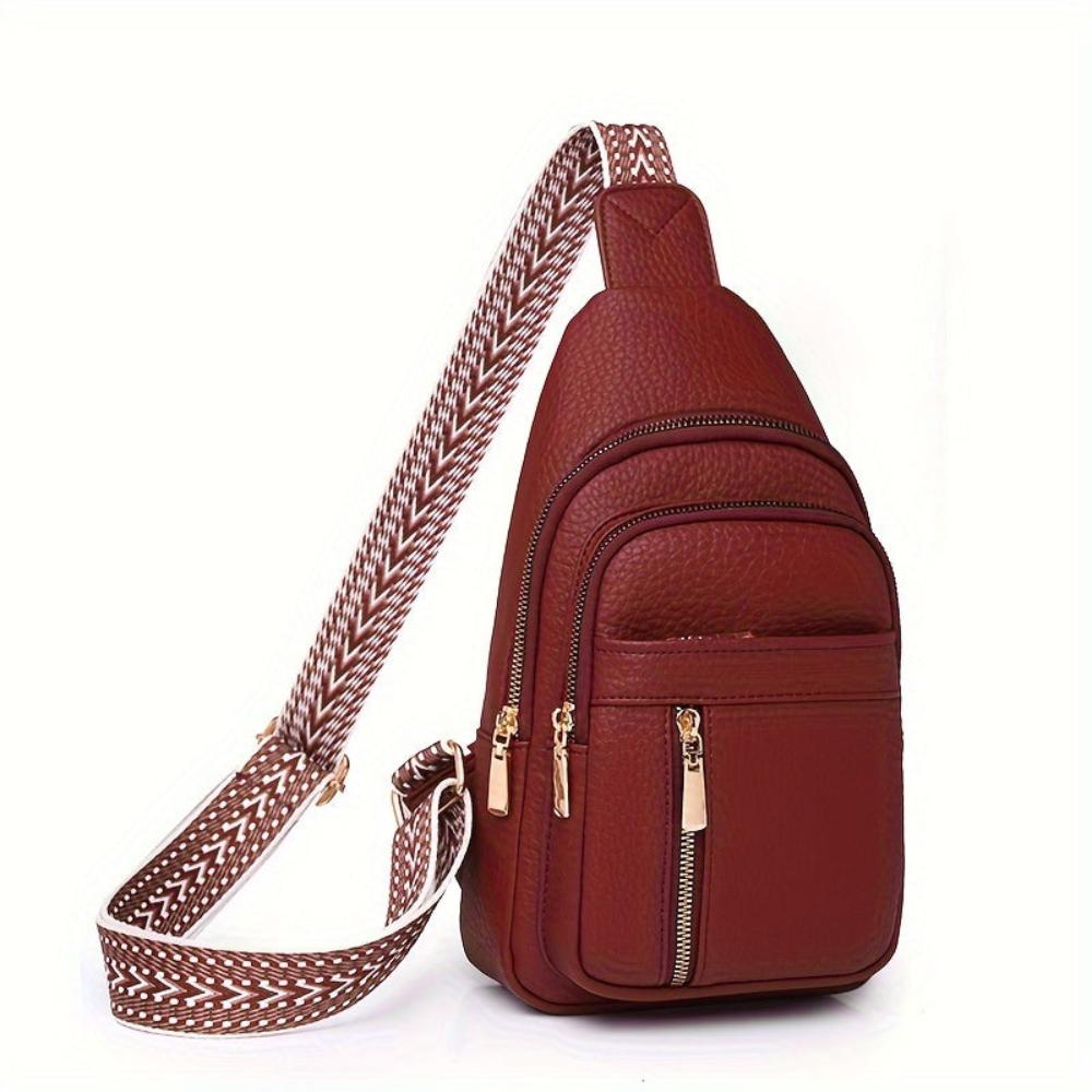 Sac Bandoulière Femme en Cuir Vintage — Hazel | Style Rétro