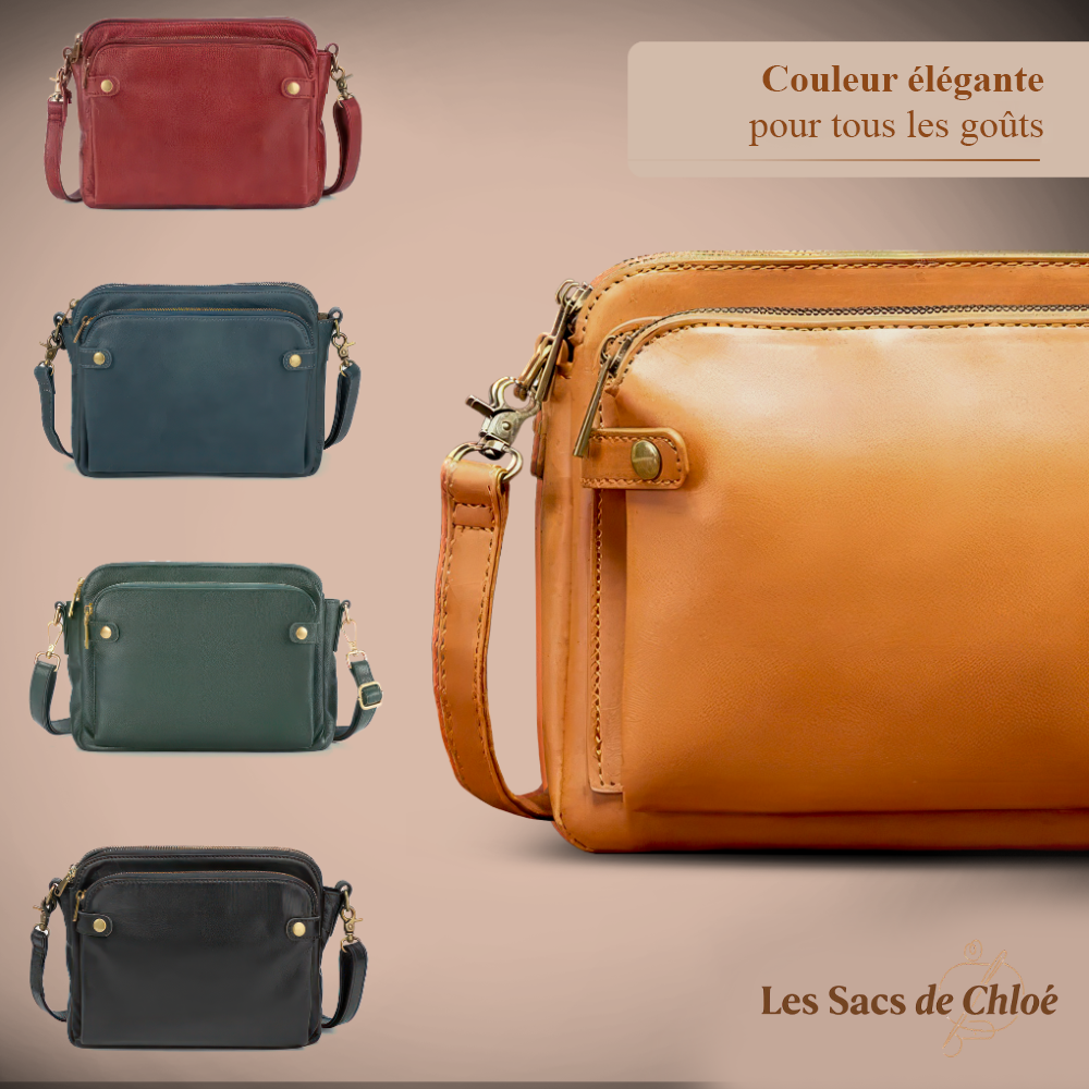 Sac Bandoulière Femme en Cuir — Kim | Masterpiece Classique