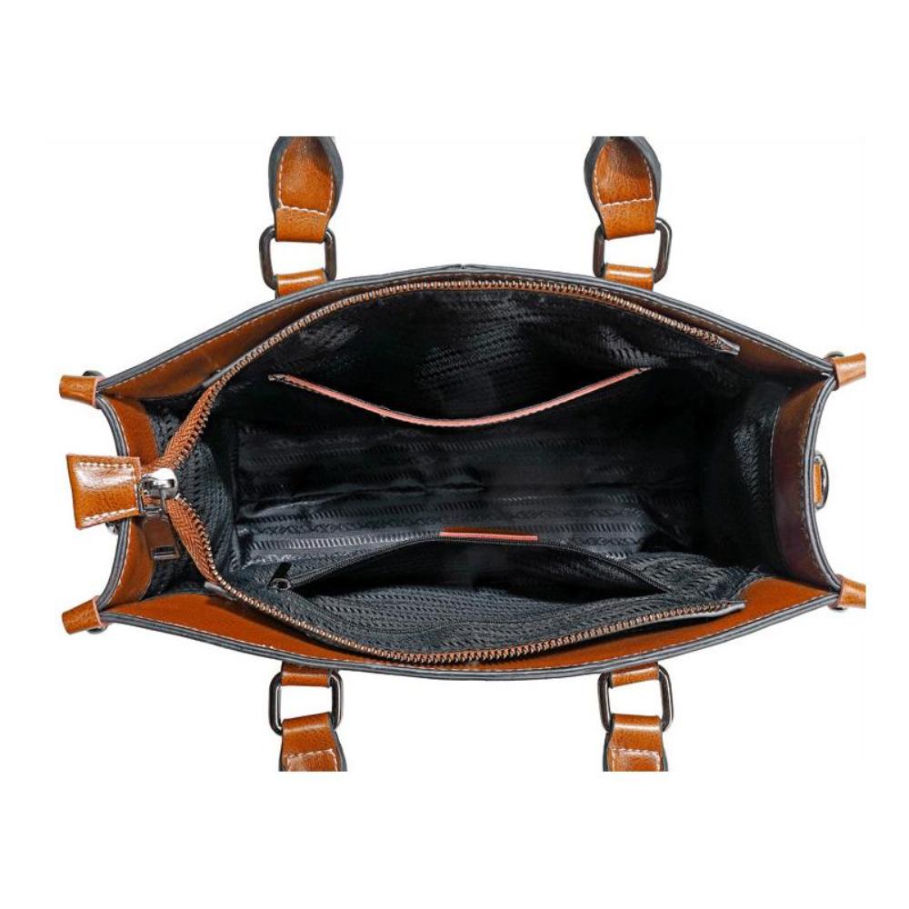 Sac Cabas Femme en Cuir — Tote Élégant Classique & Fonctionnel