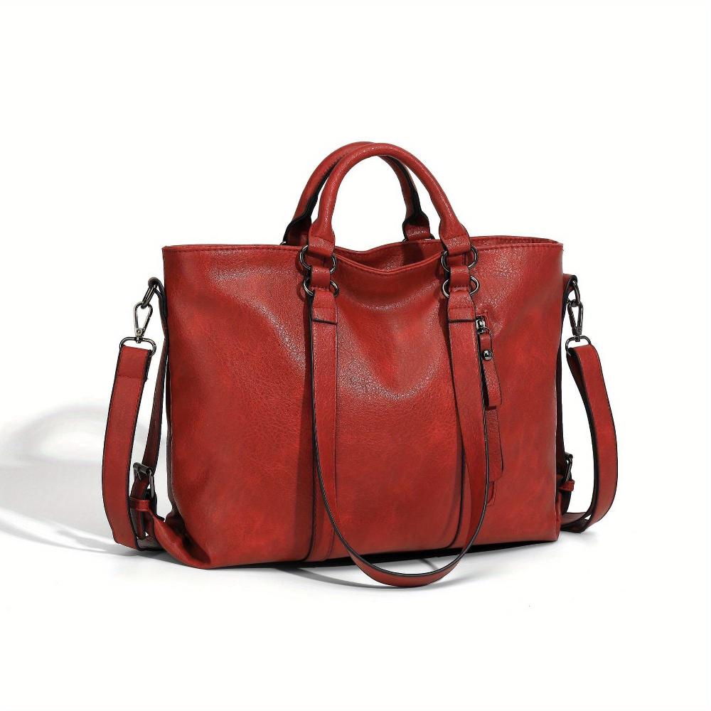 Sac Cabas Femme en Cuir Vintage — Charlotte | Élégance Classique
