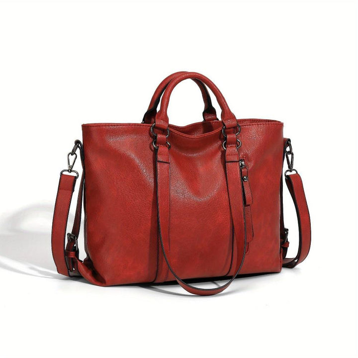 Sac Cabas Femme en Cuir Vintage — Charlotte | Élégance Classique