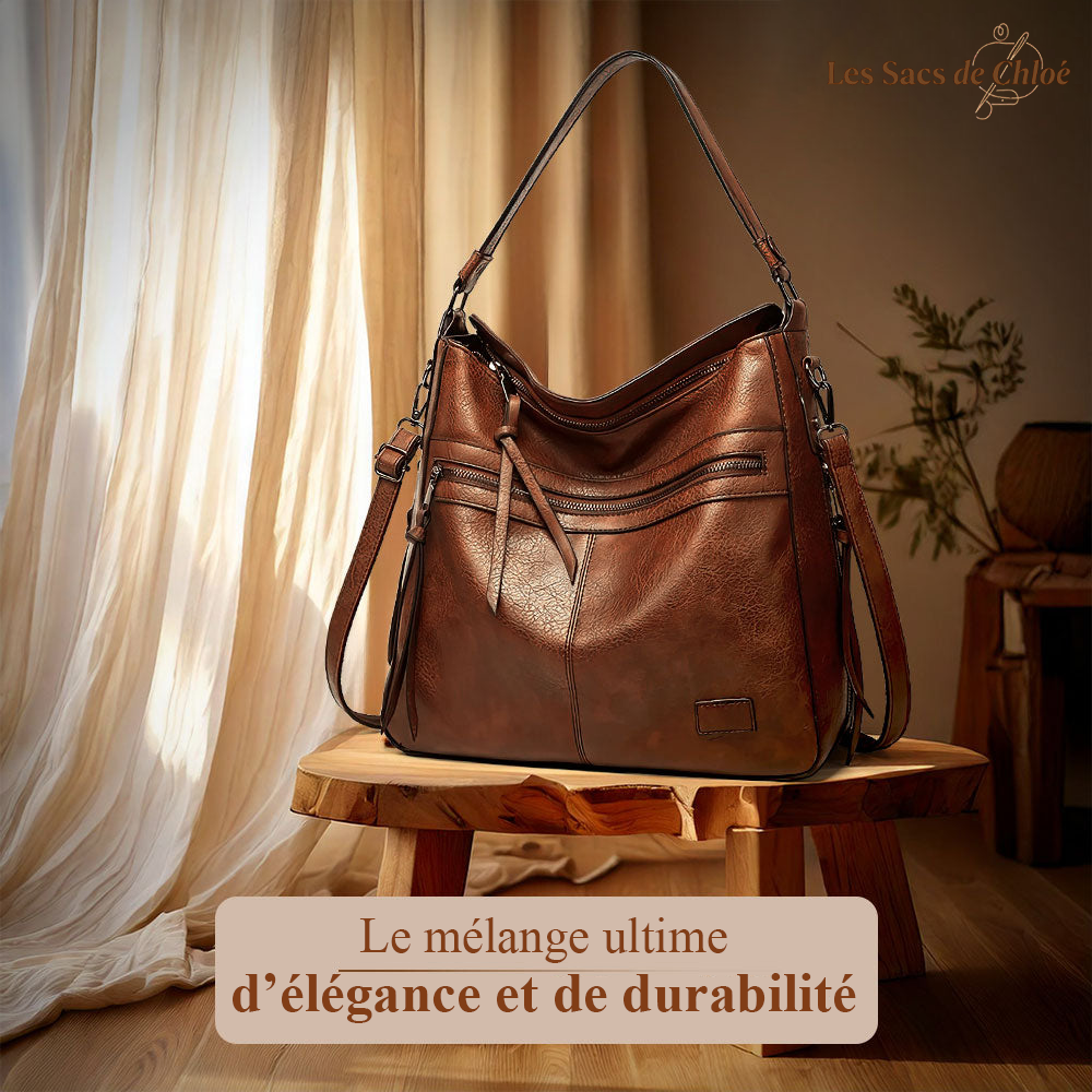 Sac à Épaule Femme en Cuir Luxe — Magda | Style Exquis