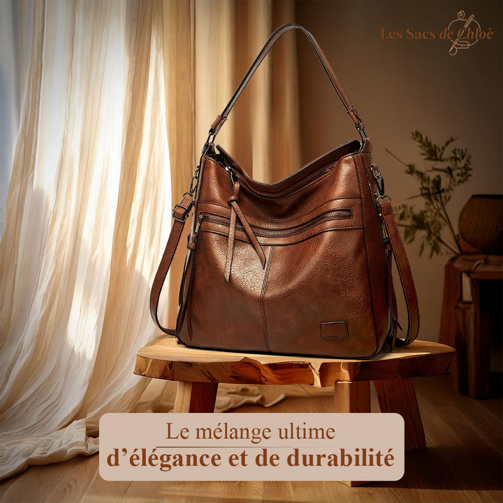 Sac à Épaule Femme en Cuir Luxe — Magda | Style Exquis