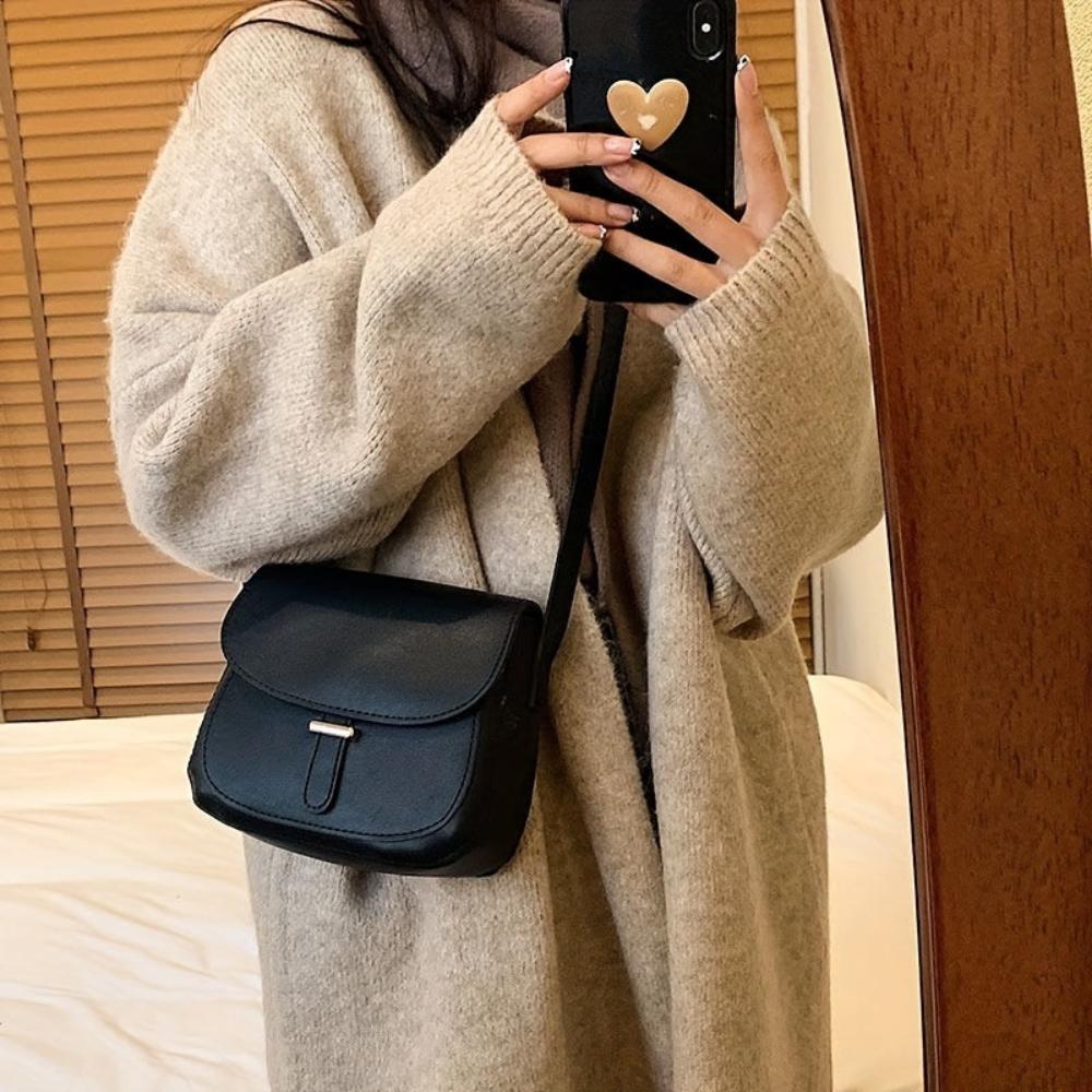 Sac Bandoulière Femme en Cuir Rétro — Amelia | Charme Vintage