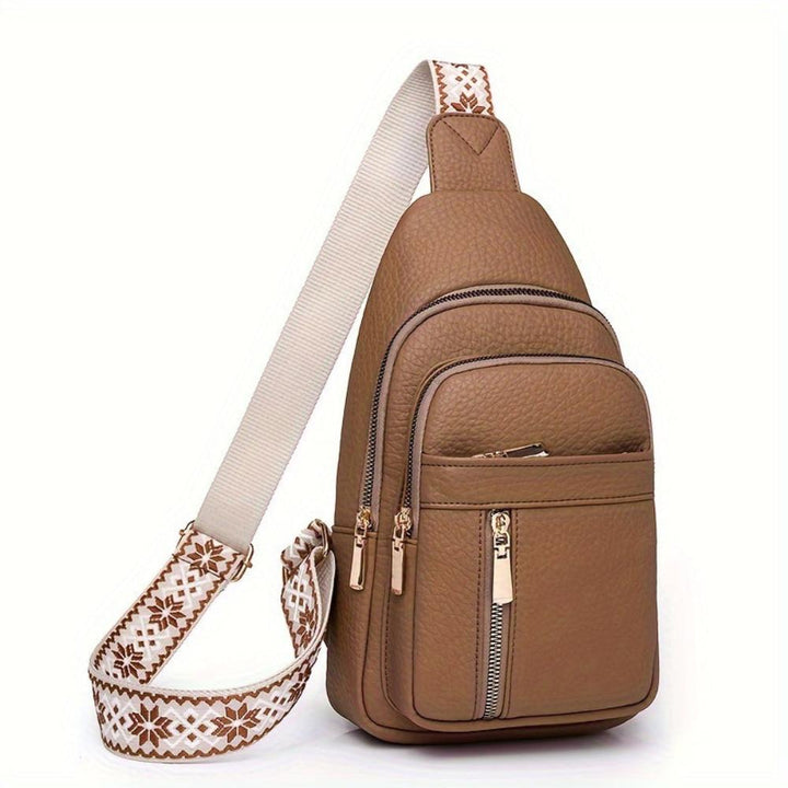 Sac Bandoulière Femme en Cuir Vintage — Hazel | Style Rétro