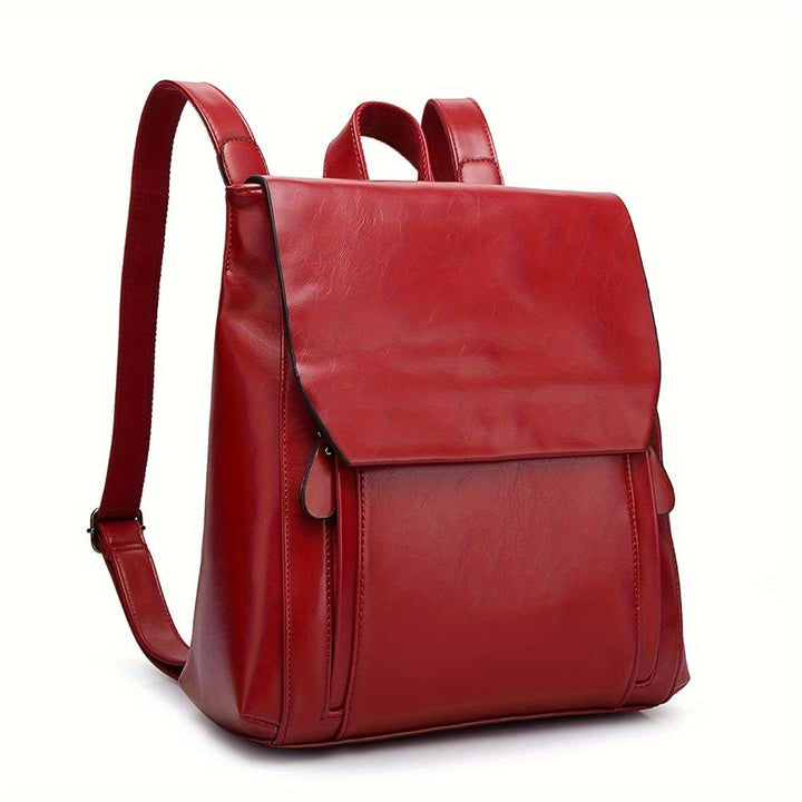 Sac à Dos Femme en Cuir Vintage Matelassé — Clara | Style Rétro