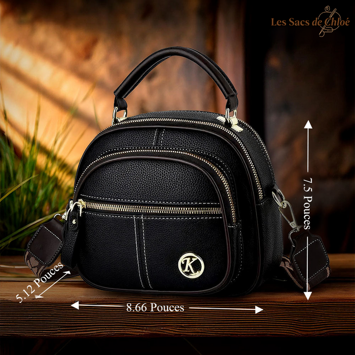 Sac à Épaule Femme en Cuir — Molly | Sophistication Intemporelle