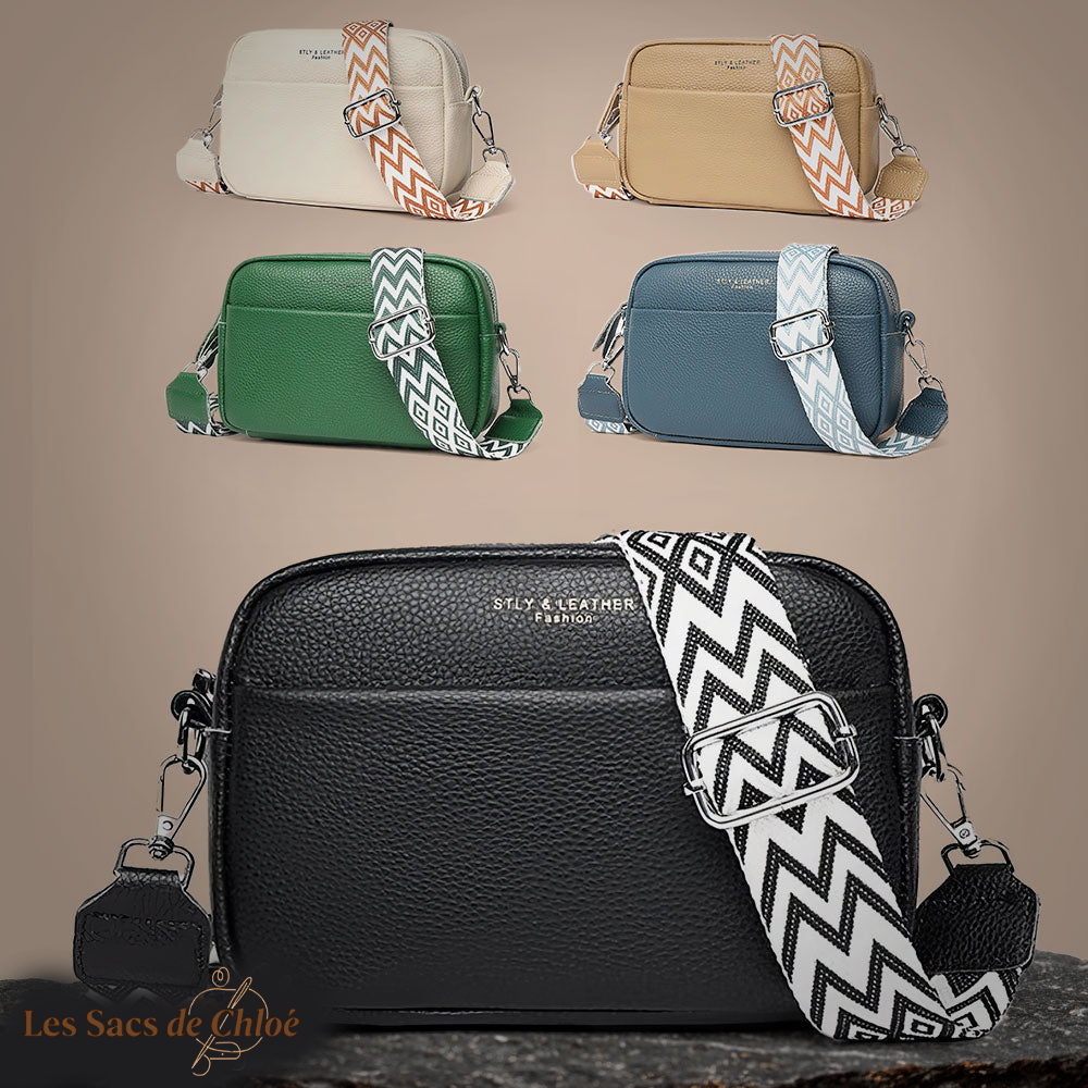 Sac Bandoulière Femme en Cuir — Bella | Grâce Sophistiquée