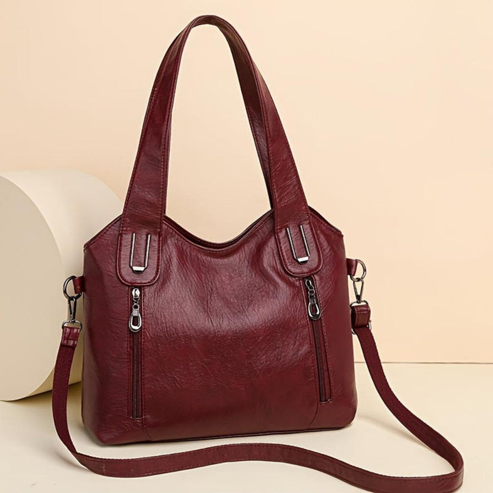 Sac à Épaule Femme en Cuir Rétro — Emma | Style Vintage