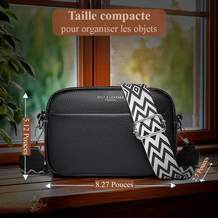 Sac Bandoulière Femme en Cuir — Bella | Grâce Sophistiquée