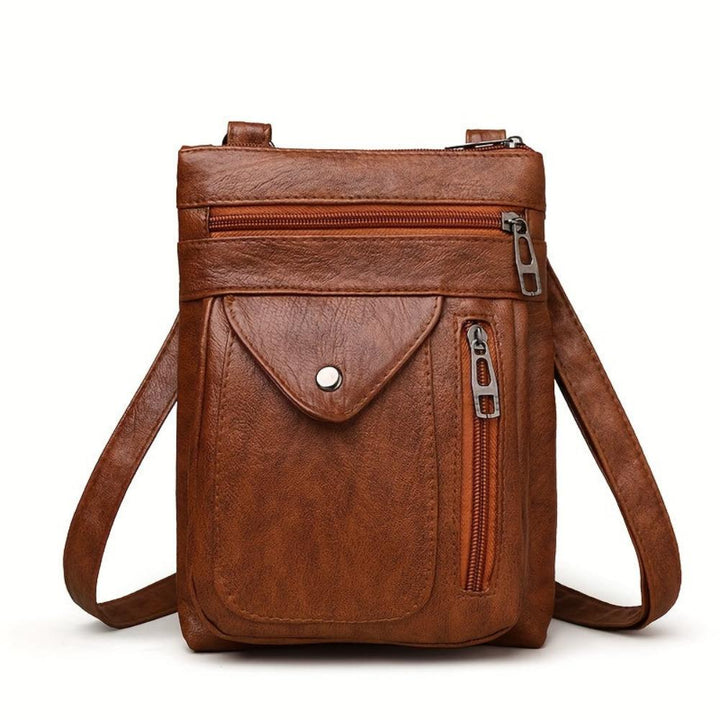 Sac Bandoulière Femme en Cuir Vintage — Clara | Charme Rétro