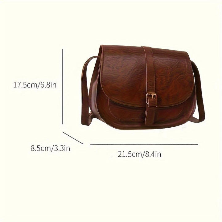 Sac Bandoulière Femme en Cuir Classique — Evelyn | Style Intemporel