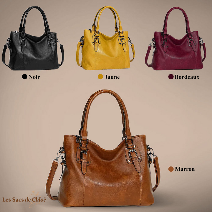 Sac à Bandoulière Femme en Cuir Chic — Sienna | Attrait Élégant