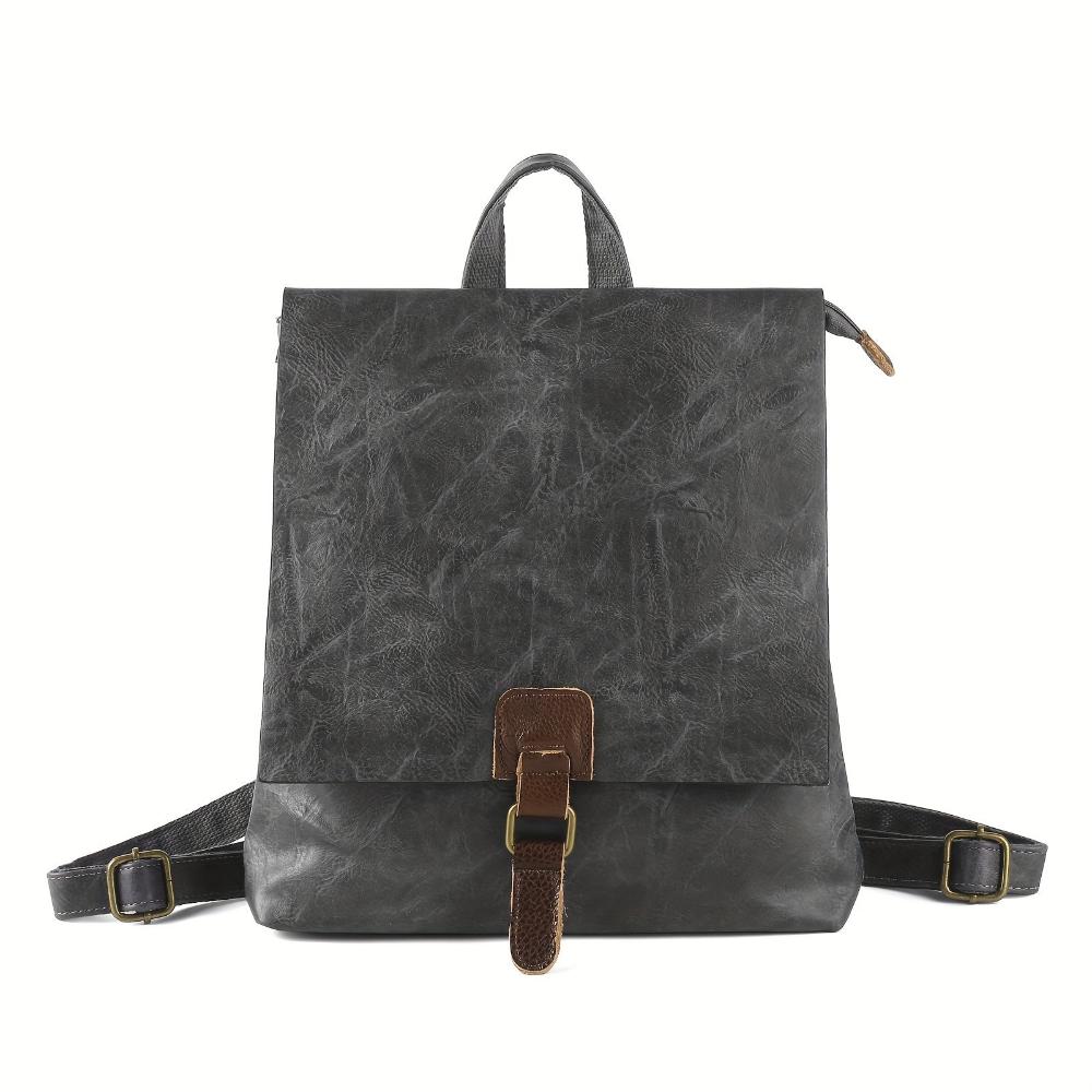 Sac à Dos Femme en Cuir Rétro Multifonctionnel — Harper | Polyvalence