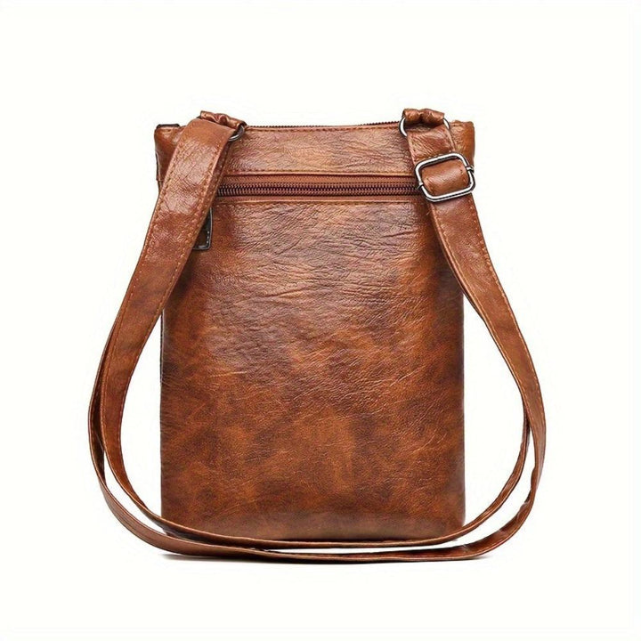 Sac Bandoulière Femme en Cuir Vintage — Clara | Charme Rétro