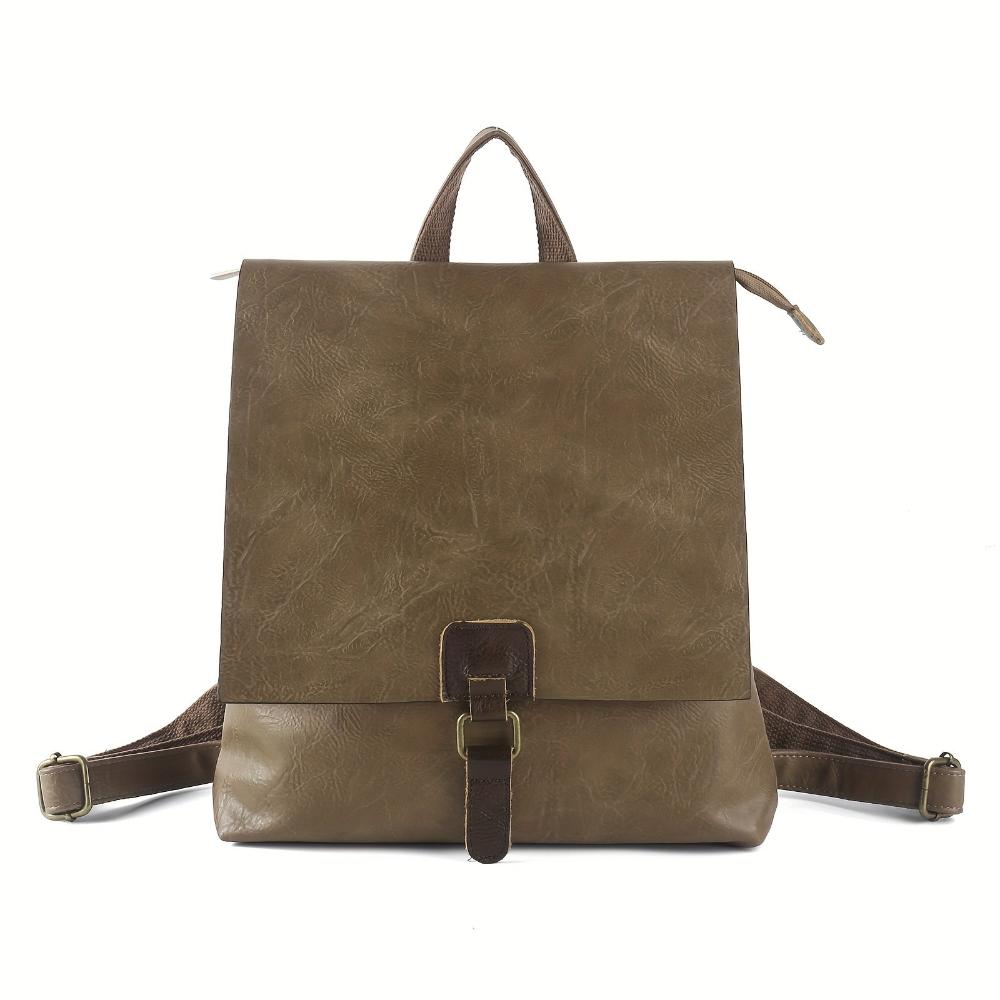 Sac à Dos Femme en Cuir Rétro Multifonctionnel — Harper | Polyvalence