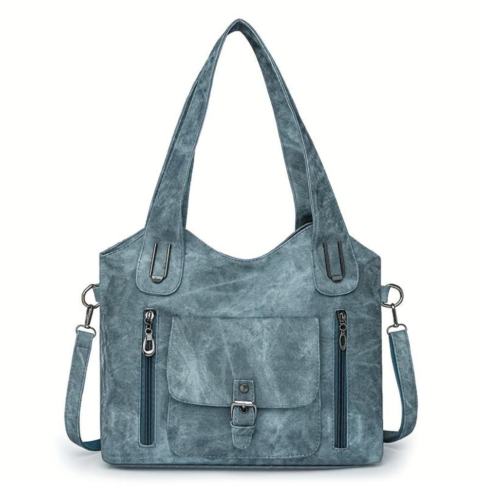 Sac à Épaule Femme en Cuir Vintage — Elise | Charme Rétro