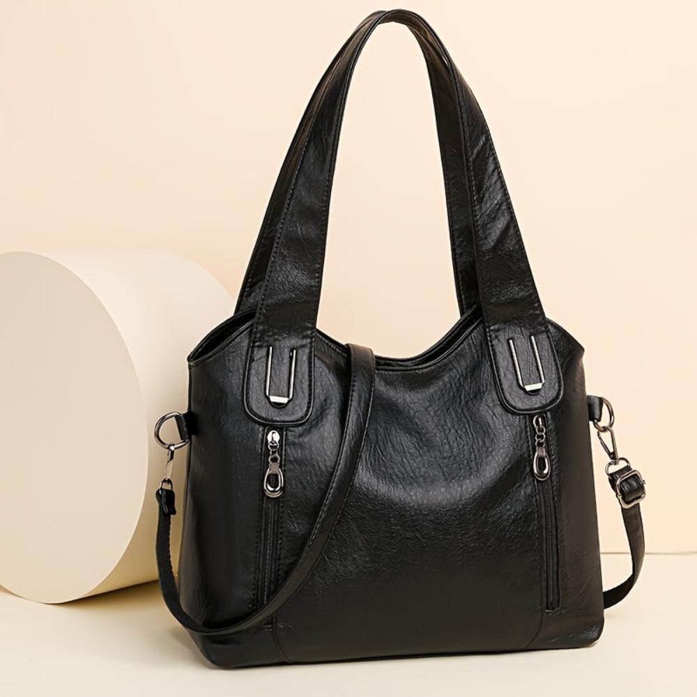 Sac à Épaule Femme en Cuir Rétro — Emma | Style Vintage