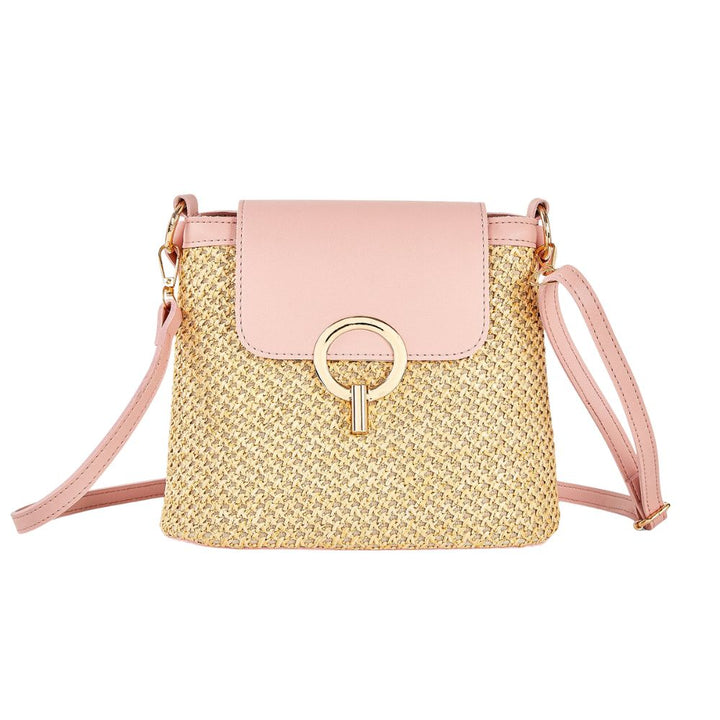 Sac Seau Femme en Paille Tressée — Théa | Été Bohème