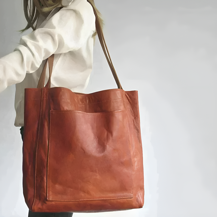 Sac Cabas Femme en Cuir — Lorena | Chic Moderne