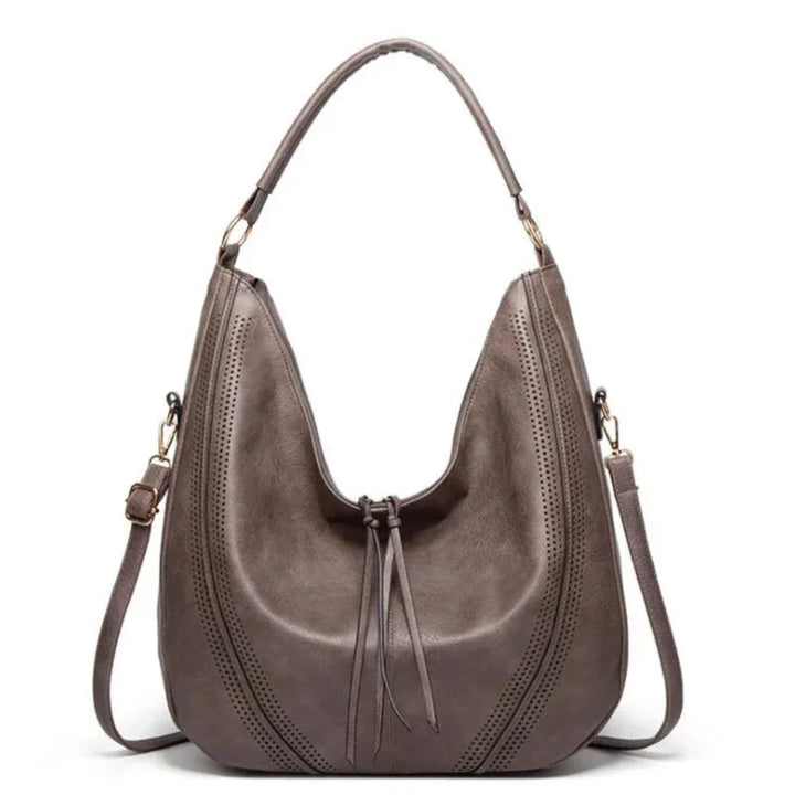 Sac à Épaule Femme en Cuir Vintage — Minerva | Polyvalence Classique
