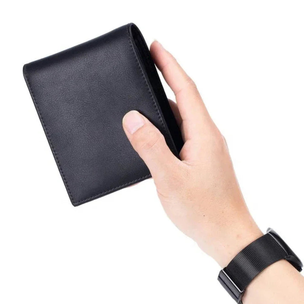 Portefeuille Homme en Cuir Slim RFID — Atlas | Sécurité & Élégance