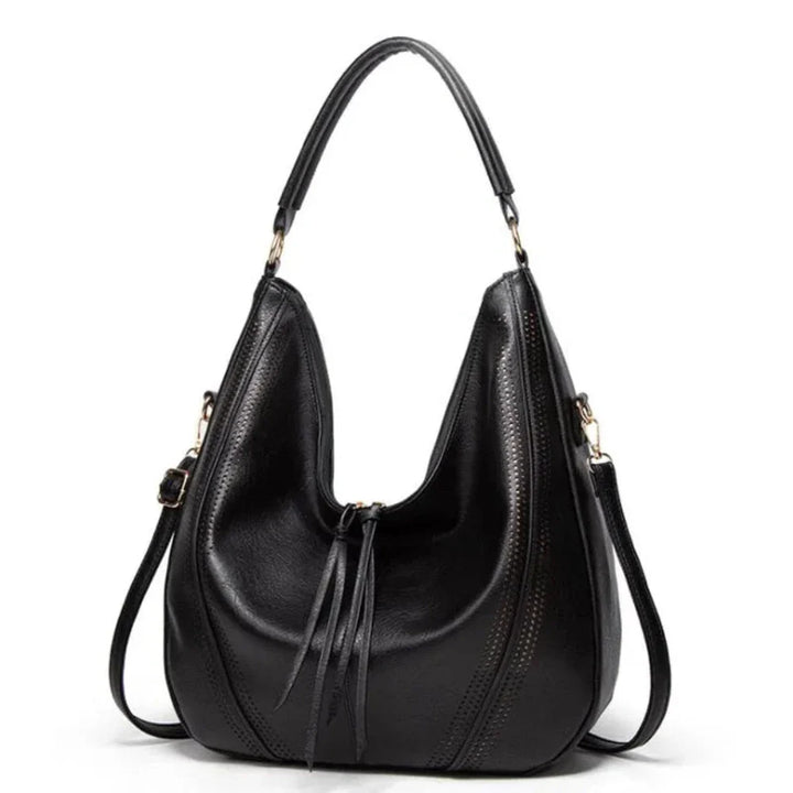 Sac à Épaule Femme en Cuir Vintage — Minerva | Polyvalence Classique