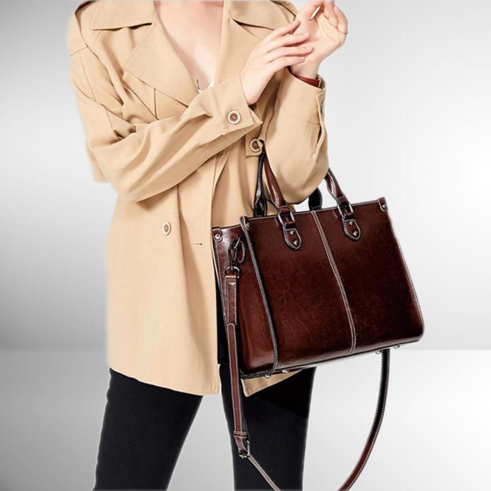 Sac Cabas Femme en Cuir — Tote Élégant Classique & Fonctionnel