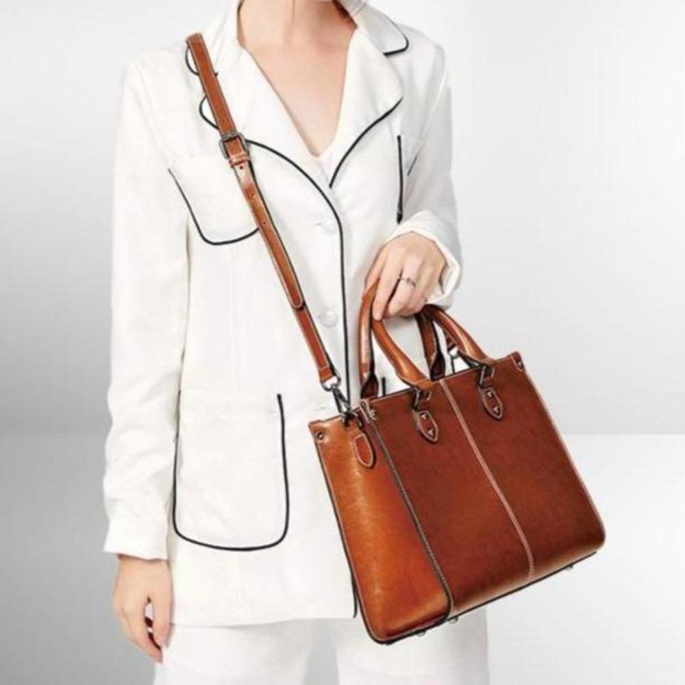 Sac Cabas Femme en Cuir — Tote Élégant Classique & Fonctionnel