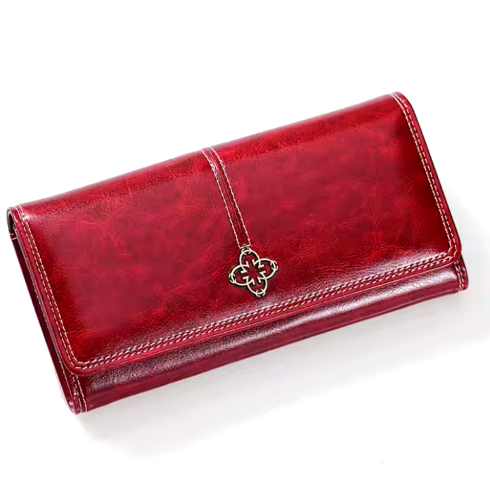 Portefeuille Femme en Cuir Bifold — Eva | Tendance