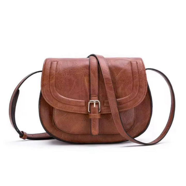 Sac Bandoulière Femme en Cuir Classique — Evelyn | Style Intemporel