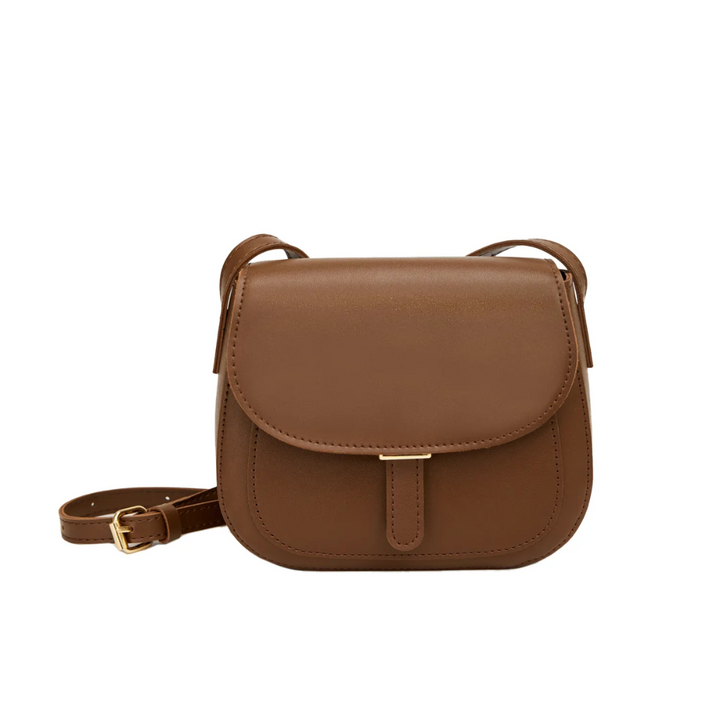 Sac Bandoulière Femme en Cuir Rétro — Amelia | Charme Vintage