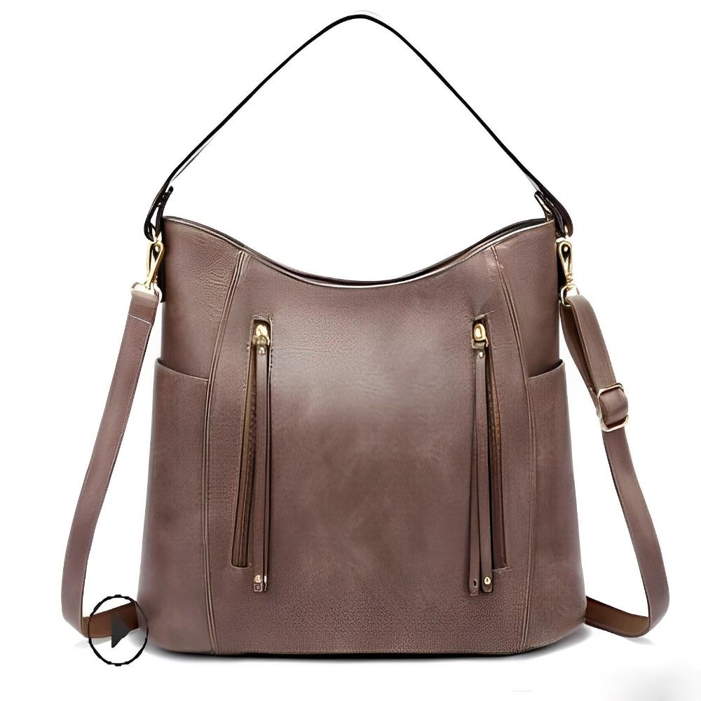 Sac à Épaule Femme en Cuir Vintage — Georgia | Élégance Intemporelle